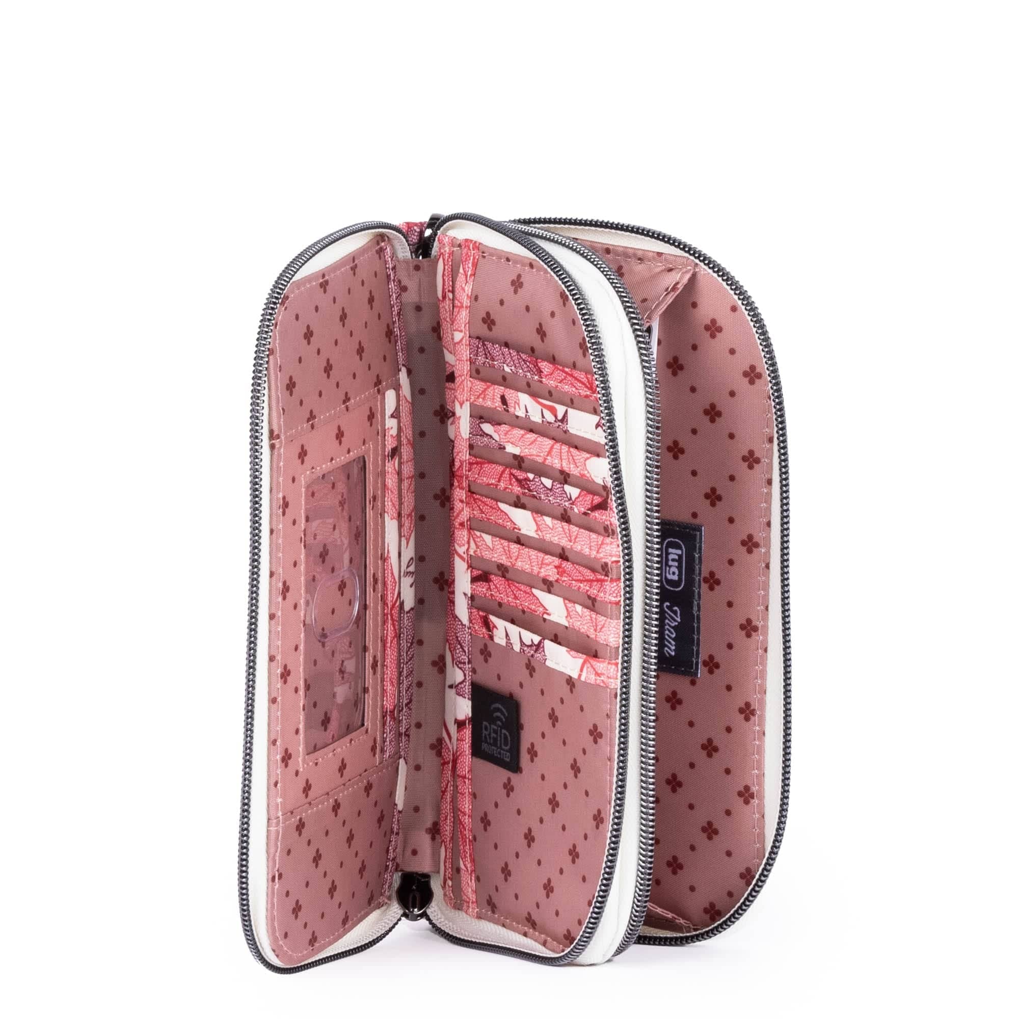 Tram Zip RFID Wallet - MAPLES CREAM - Tram_Zip_MaplesCream_05